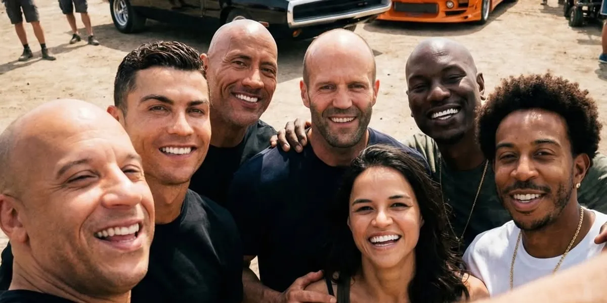 Cristiano Ronaldo Photo with Vin Diesel, AI Version Created for Fast & Furious 11 Filming