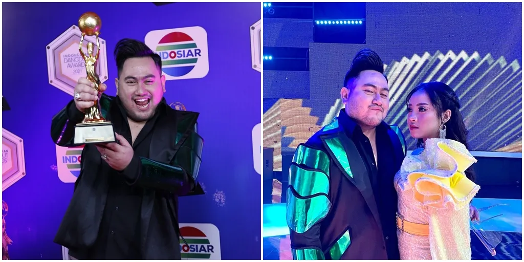 Curi Perhatian, 8 Potret Nassar di Indonesian Dangdut Awards 2021 Pakai Kostum RoboCop - Ungkap Rencana Menikah Dengan Findi Artika