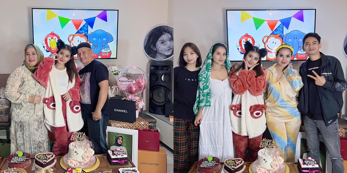 Receiving a Special Gift from Her Ex, 8 Photos of Ghea Youbi's Birthday - Celebrated with Family