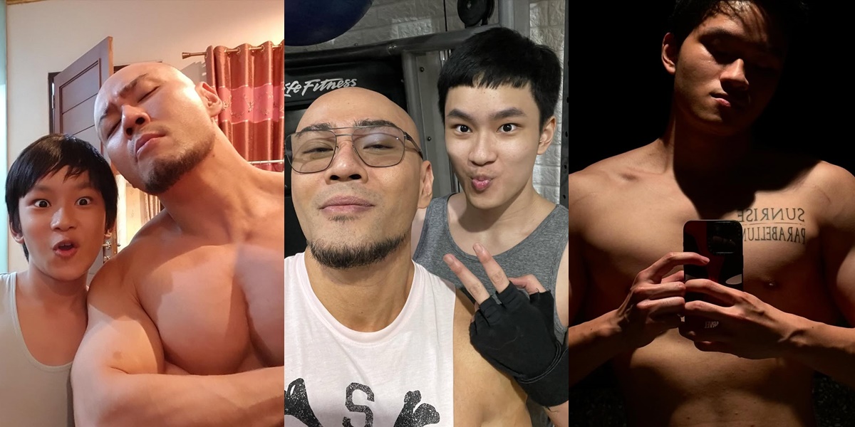 From a Regular Little Kid, This is Azka Corbuzier's Transformation into a Muscular Guy