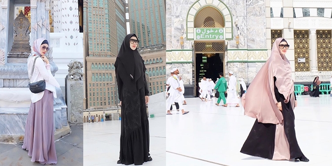 From Mecca to Thailand, Indah Dewi Pertiwi's Beautiful Appearance is Getting Cooler