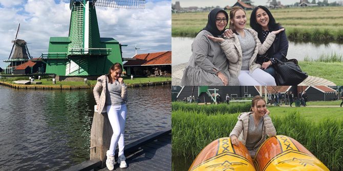 From Paris, Ayu Ting Ting Enjoys Vacation in the Netherlands, Super Fun!