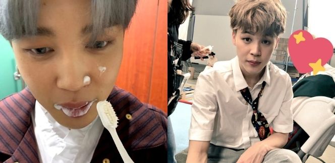 From Sleepy Face to Toothbrush, J-Hope Reveals Jimin's Embarrassing Photos on His Birthday - ARMY Can't Stop Laughing!