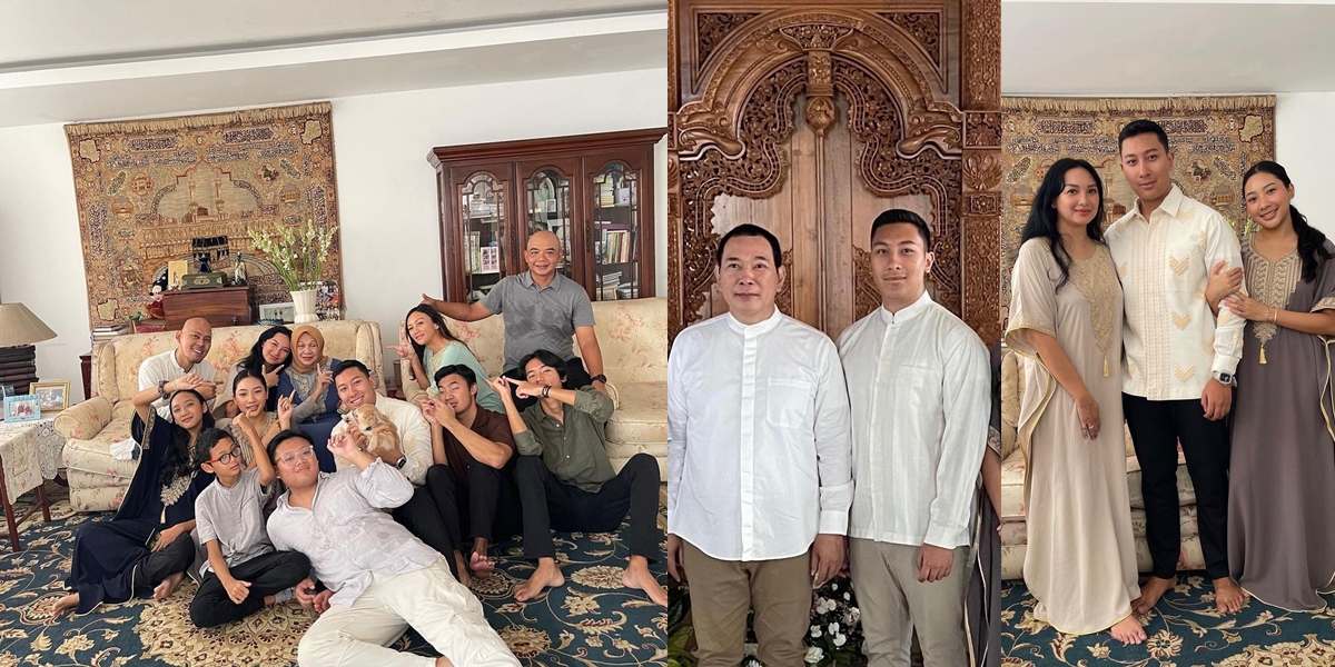 Darma Mangkuluhur Celebrates Eid with Tata and Tommy, Invites Girlfriend to Meet Parents - Getting Serious?