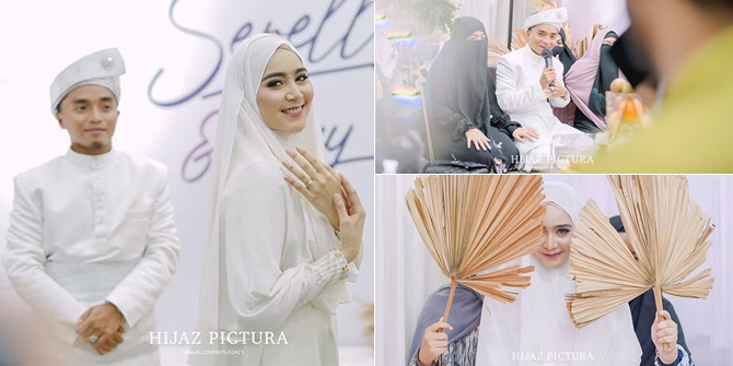 Line of Photos from Taqy Malik and Sherel Thalib's Engagement Event that Just Revealed, Simple & Romantic