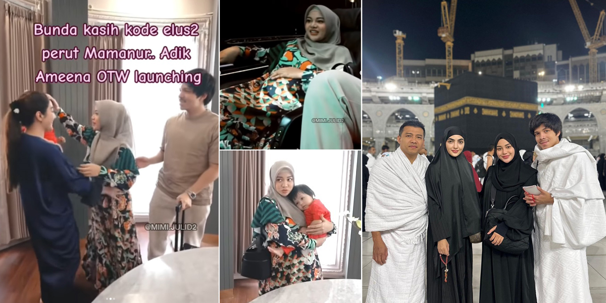 Aurel Hermansyah's Series of Photos Suspected of Being Pregnant with Second Child, Her Belly is Caressed by Ashanty - Hiding Baby Bump?