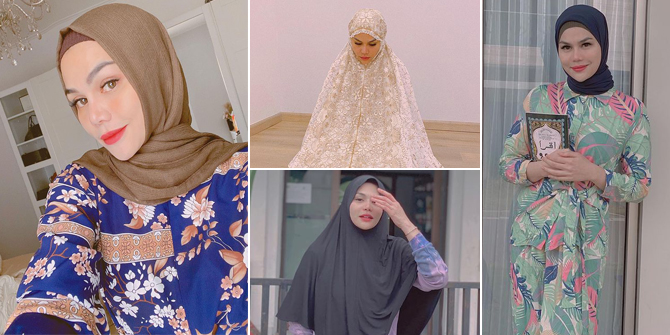 A Series of Beautiful Photos of Katty Butterfly Who is Increasingly Wearing Hijab After Converting to Islam, Making People Feel Calm
