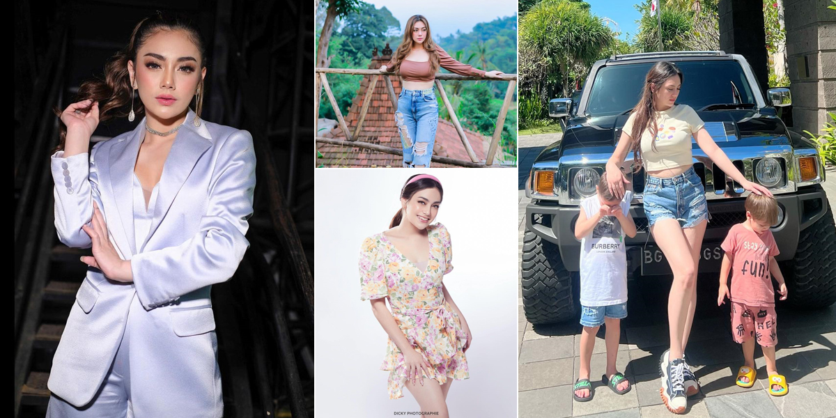 A Series of Photos of Celine Evangelista Showing off Her Body Goals, Hot Mama of 4 Children who Stay Slim and Fit