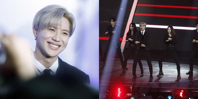 Row of Handsome Taemin SHINee Photos at RCTI 30 Anniversary Celebration