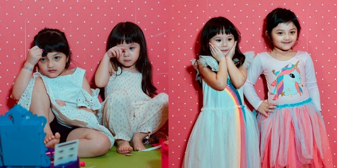 Line of Photos of Arsy and Gempi's Playdate, Adorably Cute Together