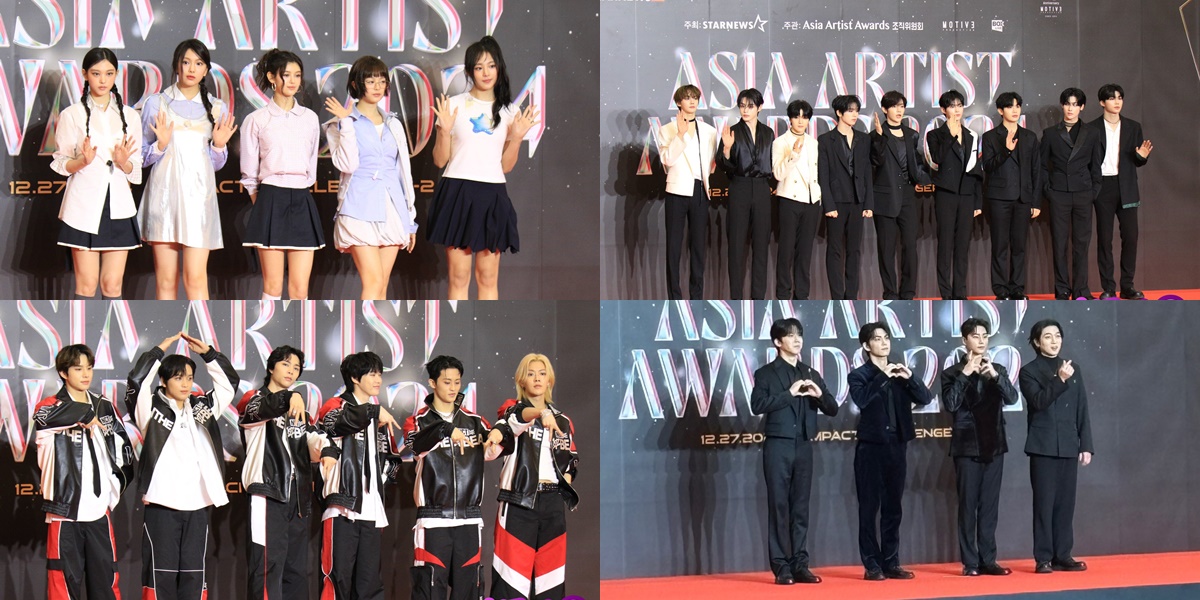 Idol Lineup on the Red Carpet 2024 Asia Artists Awards in Bangkok, Featuring NewJeans to NCT 127