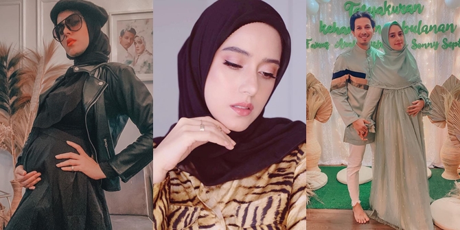 A Series of Beautiful Pictures of Fairuz A Rafiq Showing Her Growing Baby Bump, So Glowing and Intimate with Her Husband!