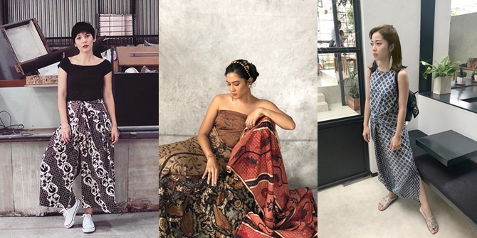 Celebrities Celebrating National Batik Day, Proud to be Indonesian!