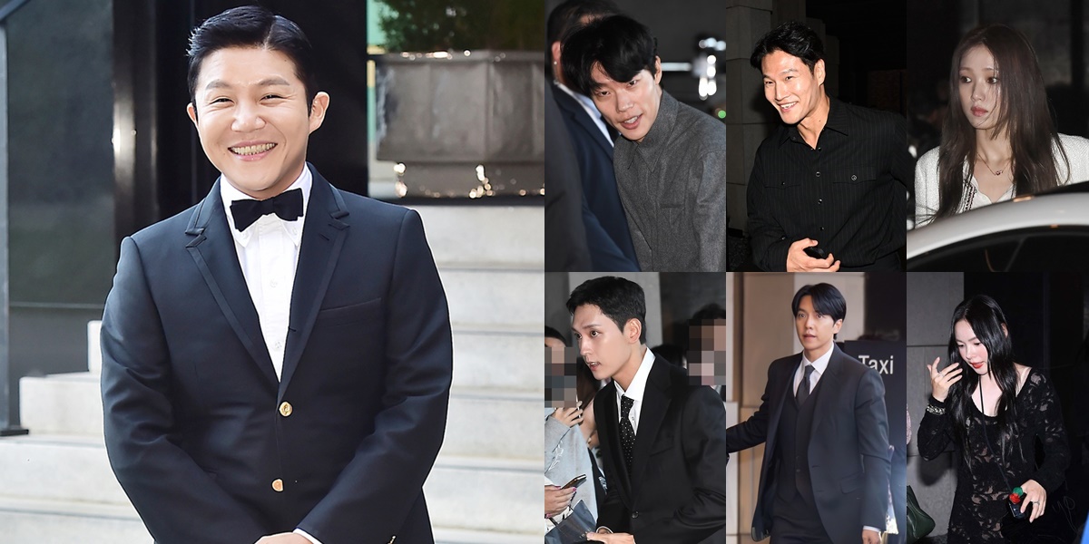 A Lineup of Korean Celebrities at Jo Se Ho's Wedding Like a Red Carpet Awards Event, Lee Seung Gi with His Wife and Choi Tae Joon Arrived Earlier Than Park Shin Hye