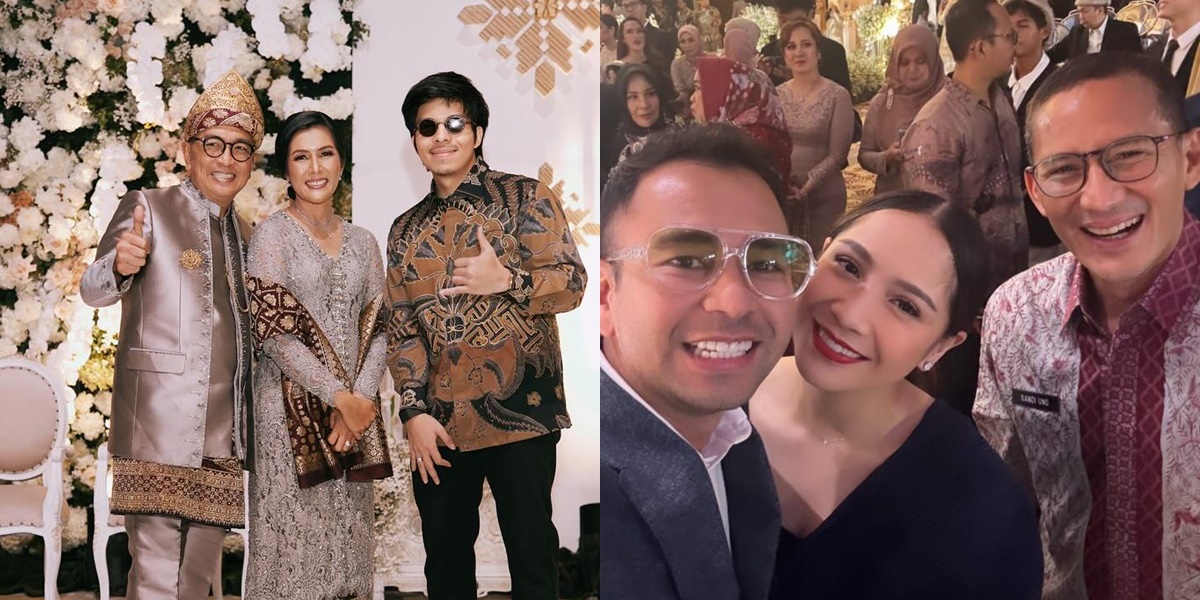 Celebrity Guests at Helmy Yahya's Wedding Reception, Including Raffi Ahmad and Atta Halilintar