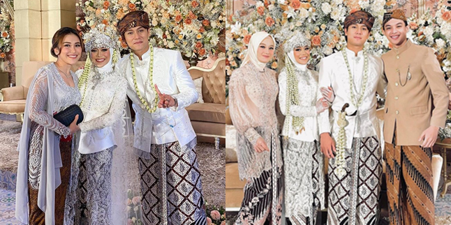 Guest List at Lesti Rizky Billar's Wedding Ceremony, Attended by Dinda Hauw and Rey Mbayang - Ayu Ting Ting and Family