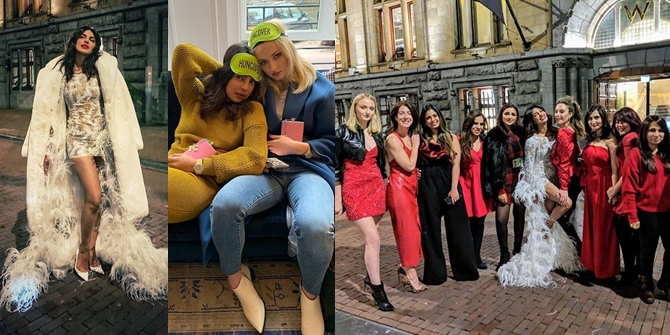 Detail of Priyanka Chopra's Bachelorette Party in the Netherlands, Super Fashionable