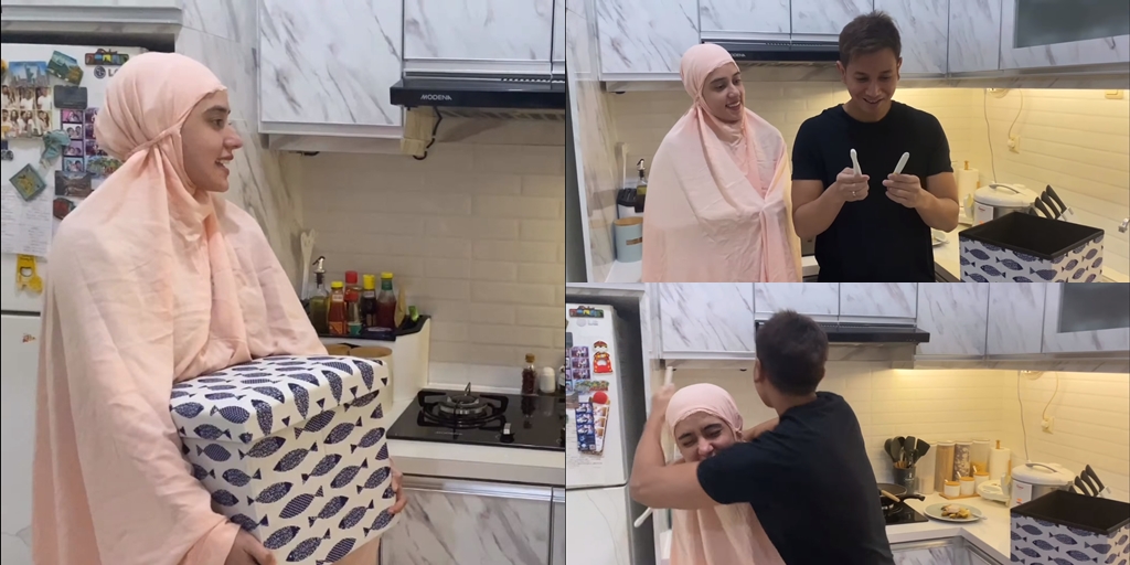 Fairuz A Rafiq Announces Third Pregnancy, Surprises Sonny Septian But Mistaken for Prank