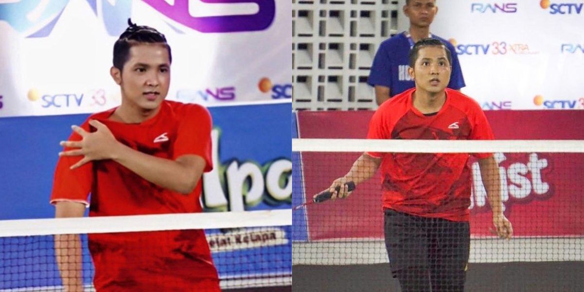 Salto! 8 Joyful Moments of Jirayut Defeating Andhika 'Kangen Band' in Badminton Match