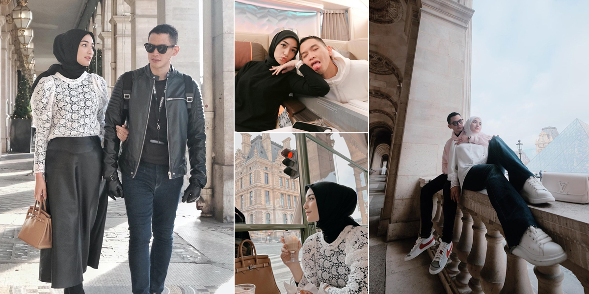 Affected by Confessions of Children to Hot Videos, Sneak Peek at 8 Photos of Rezky Aditya and Citra Kirana who Remain Intimate During Vacation to Paris
