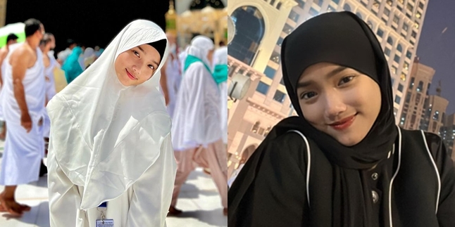 Praying for Steadfastness in Wearing Hijab, 11 Beautiful Pictures of Fuji during Umrah - Crying, Remembering the Late Vanessa Angel