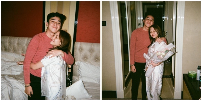 Suspected of Being Held by Lover, Here are 6 Intimate Photos of Adhisty Zara & Zaki Pohan