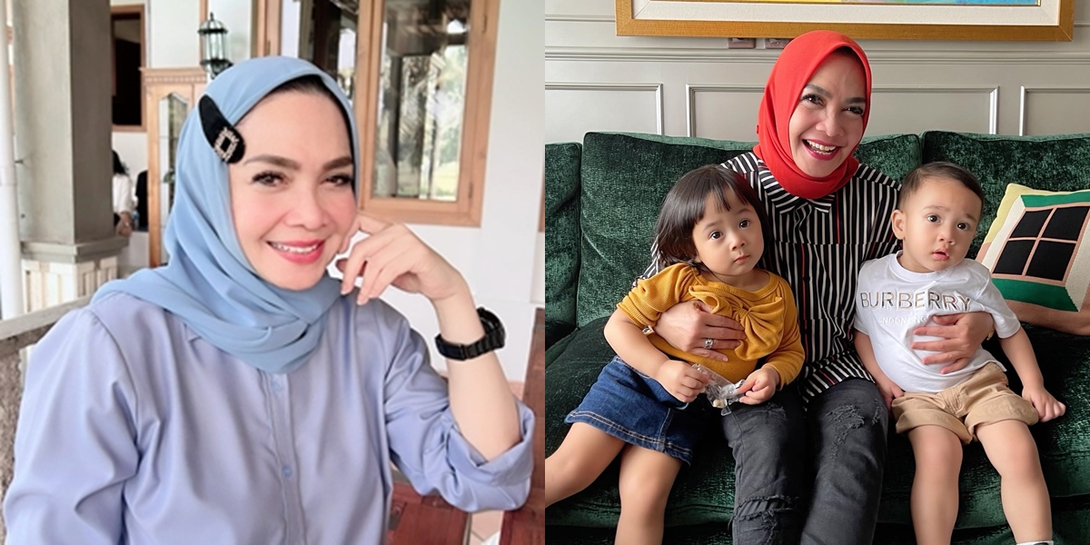 Sued for Rp300 Billion by Her Ex-Husband, Here are 8 Pictures of Rieta Amilia Who Doesn't Care and Enjoys Babysitting Her Grandchildren