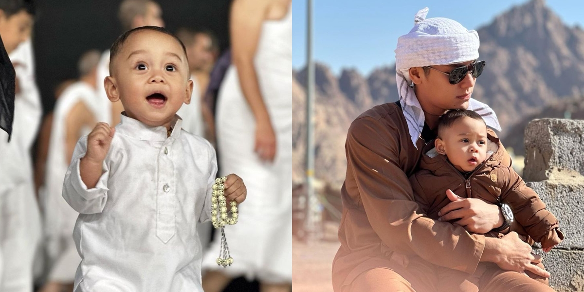 Not Separated from Netizen's Spotlight, 8 Photos of Fatih, Lesti Kejora's Child, During Umrah Worship - Receives Special Treatment from the Community