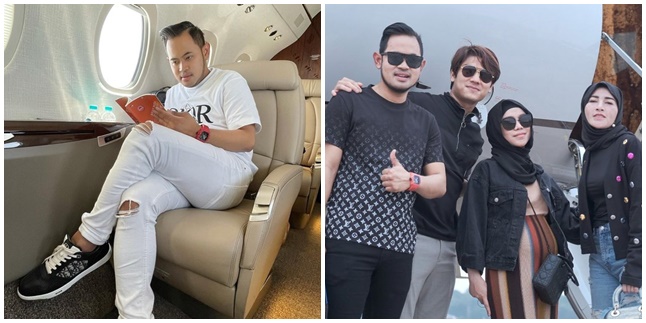 Netizens Criticize Celebrities Who Claim to Have Their Own Private Jet, These Celebrities Have Actually Rented Gilang Widya's Juragan99 Private Jet