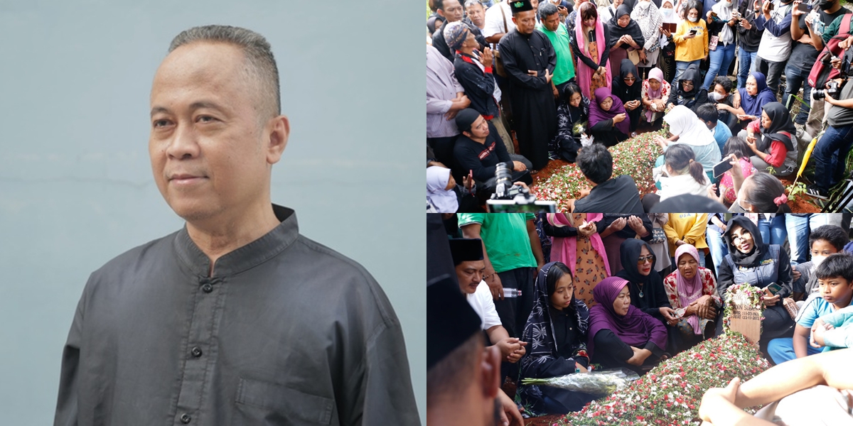 Accompanied by the Crying of the Family, Here is a Portrait of the Funeral Procession of Ki Joko Bodo's Body at TPU Lubang Buaya