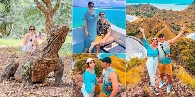 Reportedly Already Married, Peek 11 Romantic Vacation Photos of Via Vallen and Chevra to Komodo Island to Labuan Bajo