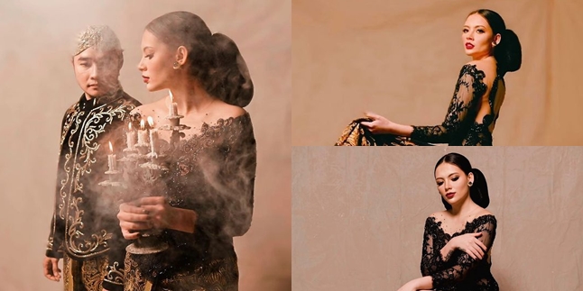 Mistaken for Prewedding, Sneak Peek at 8 Beautiful Photos of Jeje, Abash's ex-girlfriend, Lucinta Luna, in Javanese Kebaya