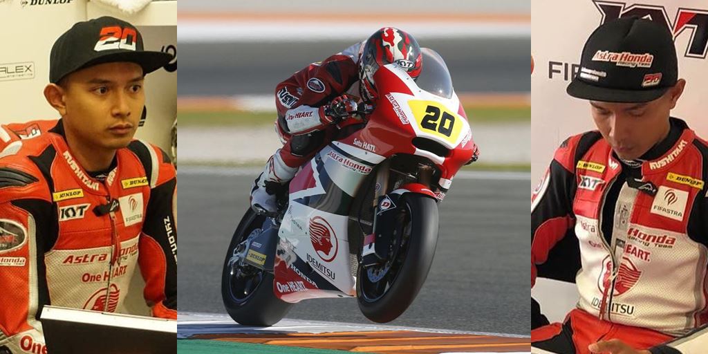 Dimas Ekky, Indonesian Racer Competing in Moto2 Qatar 2019