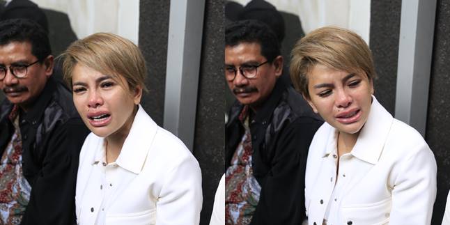 Declared Guilty, Here are a Series of Photos of Nikita Mirzani Crying After Hearing the Judge's Decision