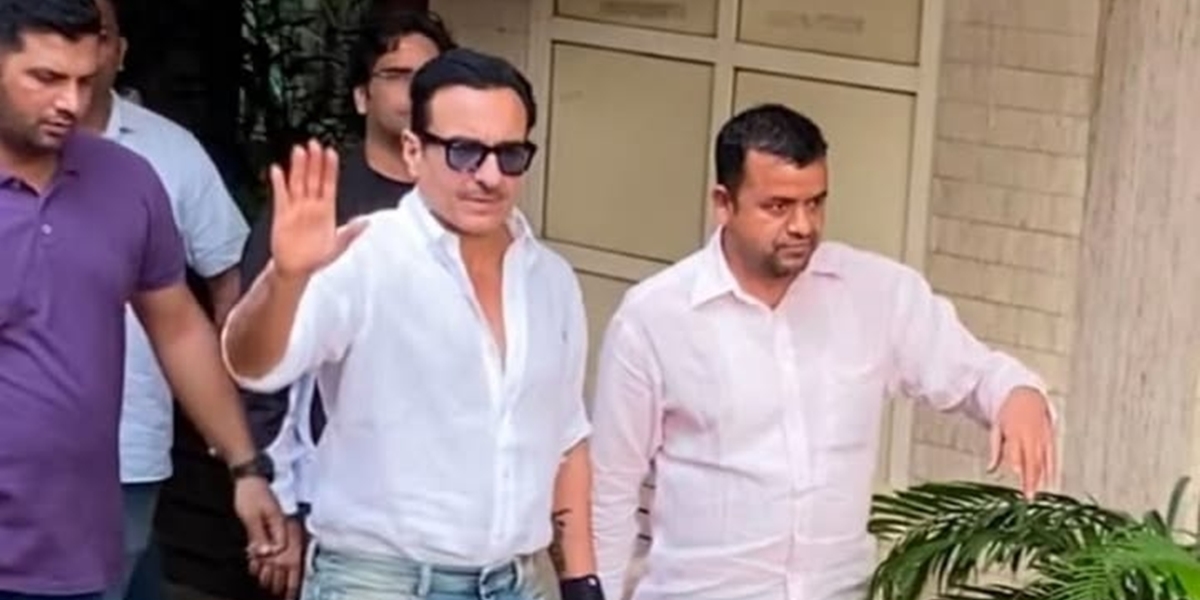 Checked by Police After Leaving the Hospital, Saif Ali Khan Reveals Condition of His Wrist After Being Stabbed