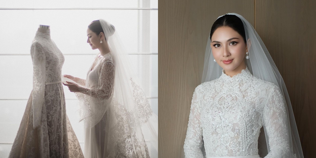 Named as the Most Beautiful Celebrity Bride, Here are 8 Detailed Photos of Jessica Mila's Makeup by an East Java MUA - Her Modest and Covered Dress is Praised by Netizens