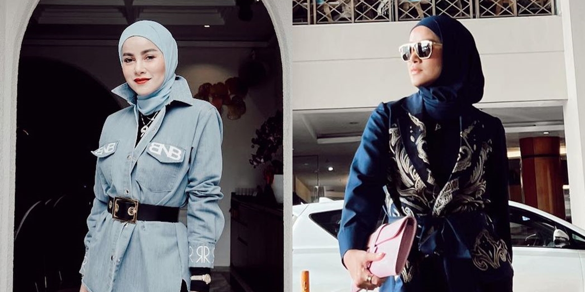 Highlighted When Wearing Transparent Clothes, 10 Controversial Appearances of Olla Ramlan that Garnered Criticism - Taking Off the Hijab and Showing the Neck Area