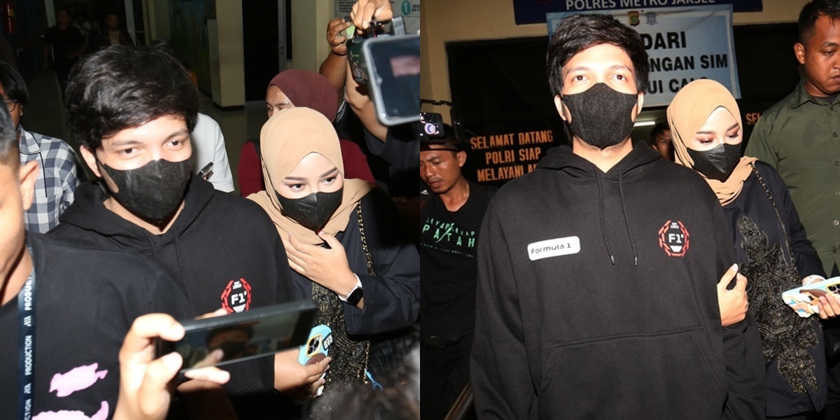 Accompanied by His Wife, 8 Photos of Atta Halilintar Visiting the South Jakarta Police After Being Accused of Sirri Marriage and Divorce - Expresses This