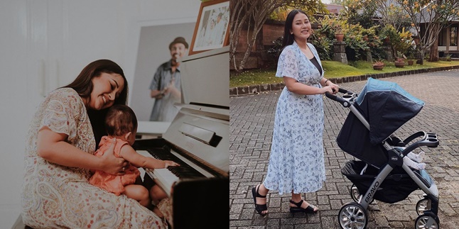 Forever Left by the Late Glenn Fredly, 6 Portraits of Tegar Mutia Ayu Taking Care of Their Baby