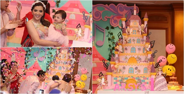 Dress Princess - Kue Istana, Ultah Baby Arsy Bukti Bayi ...