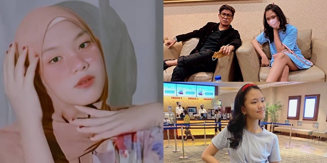 Formerly Wearing Hijab, 8 Latest Photos of Kirana, Andika's ex Kangen Band's Daughter Who is Now a Teenager - Her Beautiful Hair is Highlighted