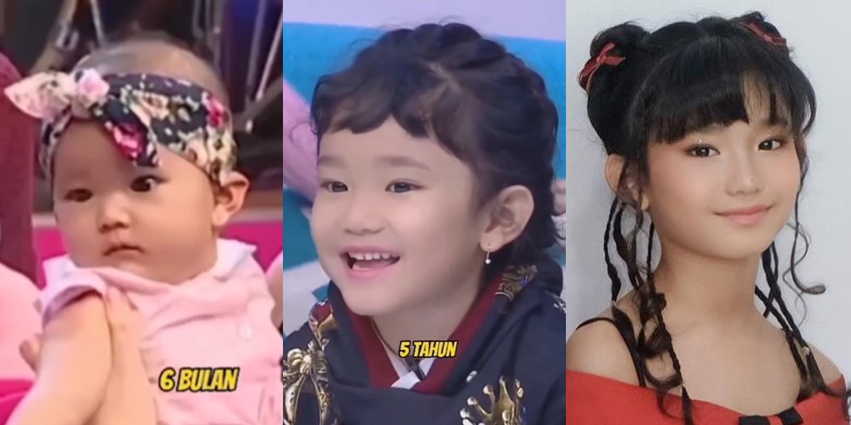 Once Said to Resemble Her Father, Bilqis, Ayu Ting Ting's Child, Now Has a K-Pop Idol Style