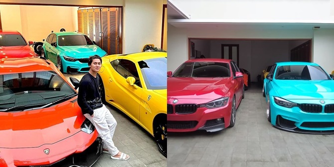 Formerly went to Jakarta with less than Rp 2 million, this is a portrait of Rizky Billar's luxury car collection now and reveals no intention to compete with Raffi Ahmad