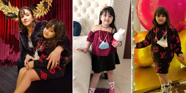 Once Cute and Round Like a Doll, Kylie, Andi Soraya's Daughter, Now More Beautiful and Already Has Long Hair