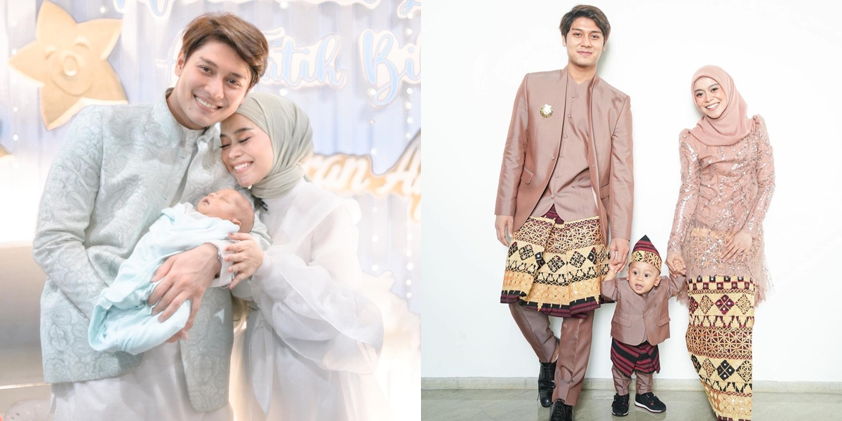 Expression of the Little One Makes Salfok, Here are 8 Portraits of Lesti and Rizky Billar's Family with Baby Leslar who is Getting Smarter - from Pancakes to Cheerful