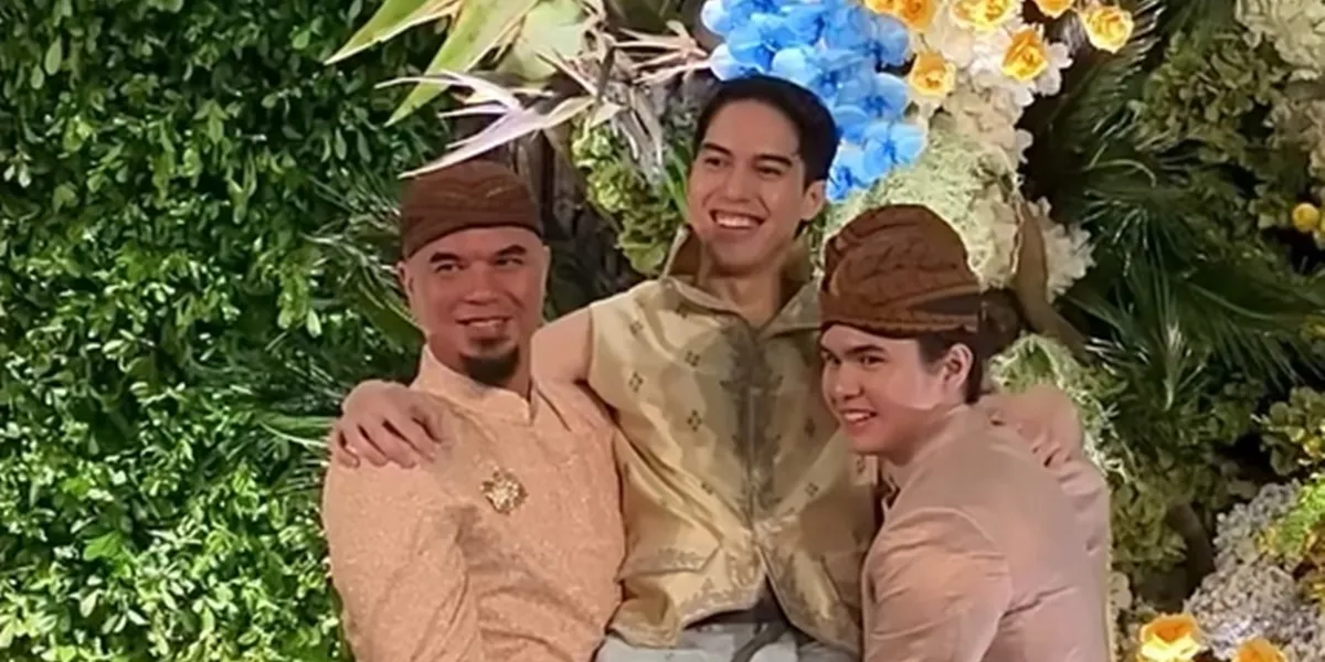 El Rumi Jalani Siraman Adat Jawa, Ahmad Dhani: He Is Very Mature Now