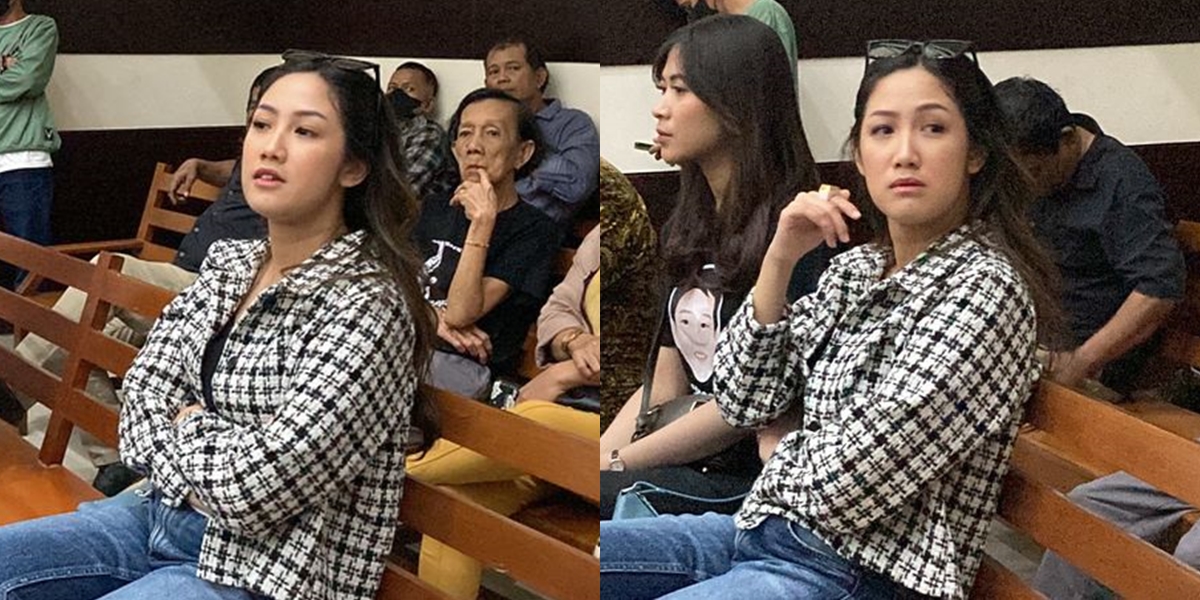 Emotional, Here are 9 Photos of Tamara Tyasmara Crying While Listening to Witness Statements, Highlighted as She Boldly Sits in the Suspect's Family Row