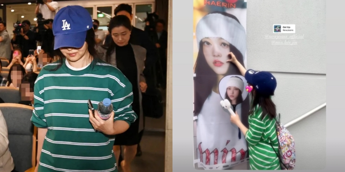 Fans NewJeans in Japan are all wearing the viral outfit of Min Hee Jin during the Prescon