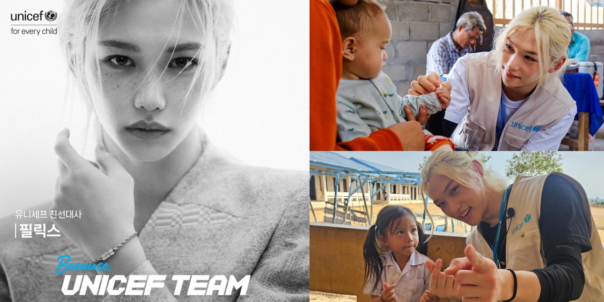 Felix Stray Kids Joins the 'UNICEF Team' Campaign, Spreading Messages of Care to Help Children