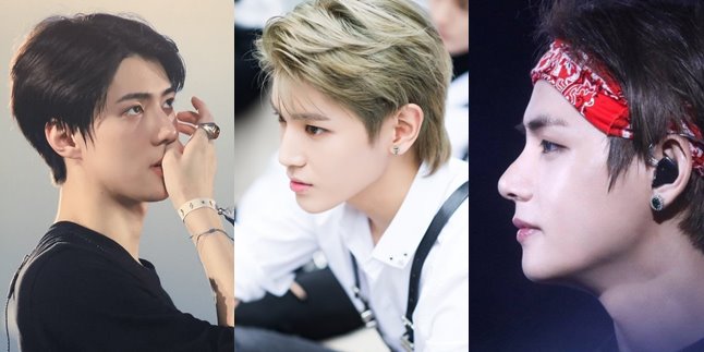 PHOTO: 10 Korean Stars with the Most Handsome Side Profiles: Sehun EXO, Taeyong NCT - V BTS
